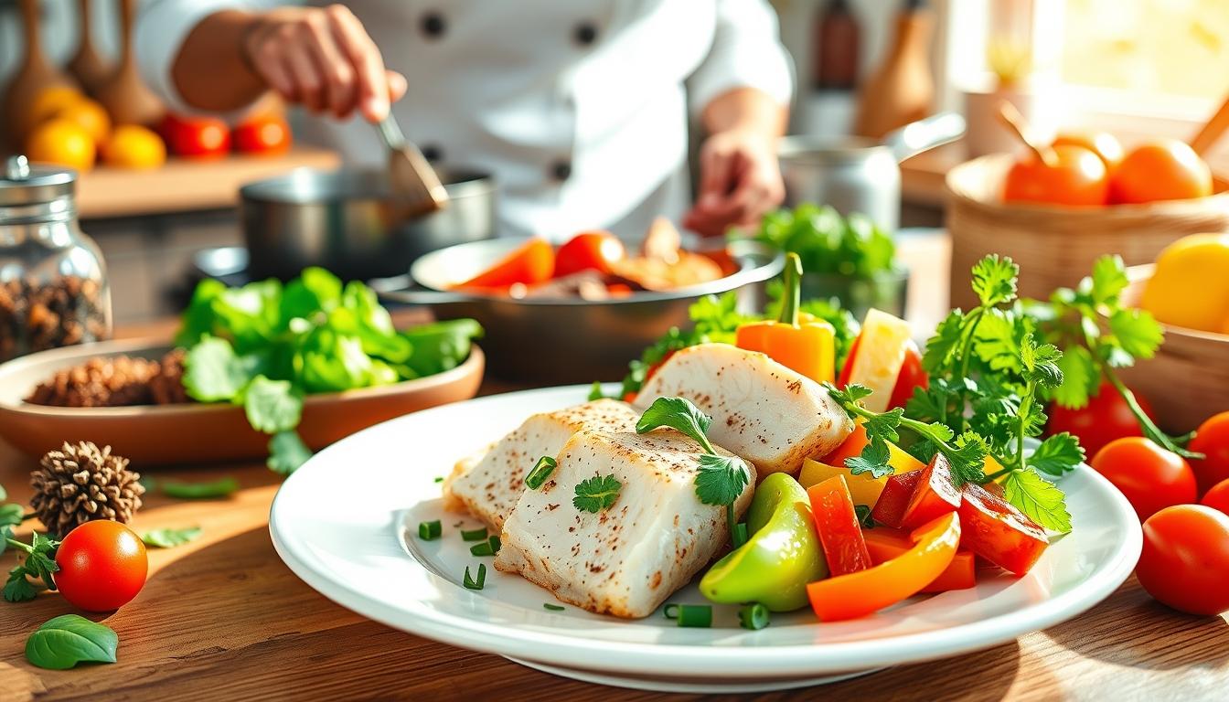 Ingredients prepared for a fast weeknight meal